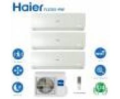 HAIER Climatizzatore Condizionatore Haier Trial Split Inverter Flexis White R-32 7000+7000+12000 Con 3u55s2sr2fa Wi-Fi Incluso New 2021 - 7+7+12