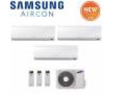 Samsung Climatizzatore Condizionatore Samsung Trial Split Inverter Serie New Style Plus 12000+12000+12000 Con Aj068mcj - Modello 2018 12+12+12