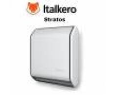 Italkero Radiatore A Gas Stufa Convettiva Stratos 7.0 Gpl/metano Con Pannello Anteriore Bianco