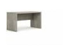 Scrivania Da Ufficio Pratico Cm 69x140x74h Cemento Cod.93064
