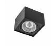 LEDDIRETTO Applique da soffitto Orientabile per lampade AR111 - Nero