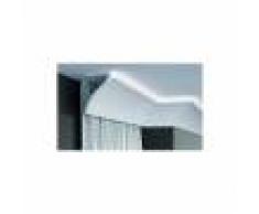 LEDDIRETTO Cornice Pitturabile per illuminazione indiretta Tenda e Soffitto per Strisce LED - 2m