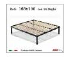 ErgoRelax Rete per materasso a 14 doghe in faggio VIENNA 165x190 cm. 100% Made in Italy