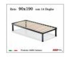 ErgoRelax Rete per materasso a 14 doghe in faggio VIENNA 90x190 cm. 100% Made in Italy