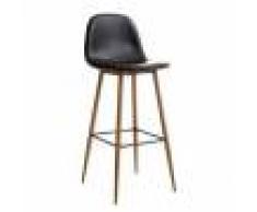 JYSK Sgabello da bar JONSTRUP nero/rovere