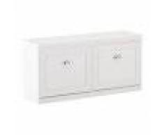 JYSK Scarpiera + panca JERUP 2 scomp. bianco