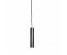 QAZQA Set 2 lampade a sospensione design nero - TUBA Small