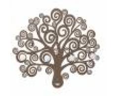Casa Shop Appendiabiti da parete decorativo Albero della Vita Fango