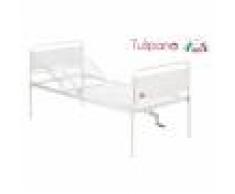 Mopedia Moretti Letto Da Degenza Ad Uno Snodo 1 Manovella Larghezza 90 Cm Tulipano Mi100