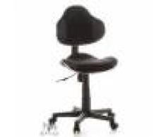 Hjh Sedia ergonomica per bambini KIDDY JUNIOR, omologata 4h uso, 7-12 anni, grigio e nero