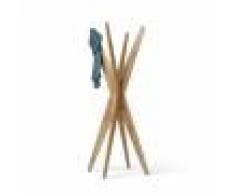 Mobili Fiver Appendiabiti da terra di Design, Emma Rovere Rustico