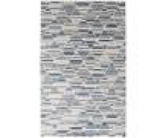 RugVista Tappeto Romb 200X300 Soggiorno Moderno Grigio Chiaro/Beige