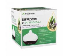 Arkofarma Diffusore di Oli Essenziali Umidificatore Ultrasonico Funzione Turbo