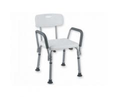 Sedia da doccia - con braccioli - portata 100 kg