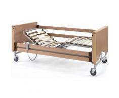 Letto da degenza elettrico con doghe in legno ksp aurora