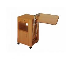 Comodino in legno ad altezza regolabile per codici 27672/3