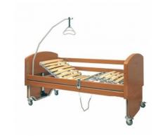 Letto da degenza elettrico con doghe in legno rebecca -