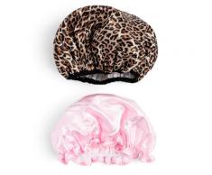 ZOË AYLA 2 Shower Hair Caps Cuffia da doccia