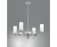lampadario con vetri