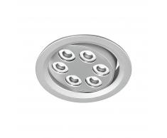 faretto incasso led 6x1w