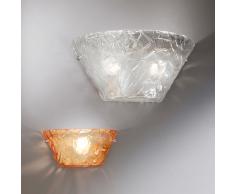 lampada parete vetro nero