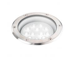 lampada incasso con 12 led 1w