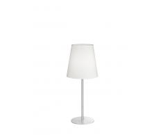 lampada da tavolo con paralume