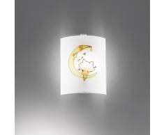 lampada da parete con decoro