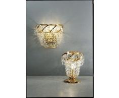lampada tavolo con strass