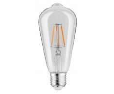 lampadina led vintage trasparente