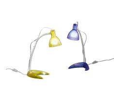 lampada da tavolo in metallo