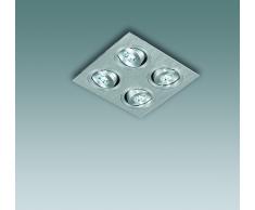 faretto incasso 4 led 1w