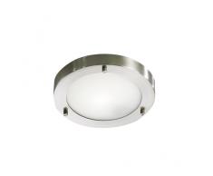 plafoniera in nikel ip54