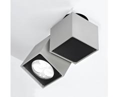 plafoniera led 3x1w