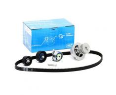 SKF Pompa Acqua + Kit Cinghia Distribuzione OPEL,VAUXHALL VKMC 05156-1 24426500,24451895,55567191 Pompa Acqua + Kit Cinghie Dentate,Pompa 96413861