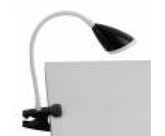 Fan Europe Lighting Lampada Da Lettura Led Hegel Nera 3,2w 260lm 4000k 9,5x33cm
