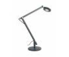 Fan Europe Lighting Lampada Da Lettura Led Locke Grigia 6w 500lm 4000k 55x19,3cm
