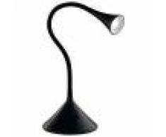 Fan Europe Lighting Lampada Da Lettura Led Newton Nera 3w 240lm 4000k 13x51cm