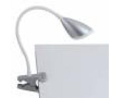 Fan Europe Lighting Lampada Da Lettura Led Hegel Silver 3,2w 260lm 4000k 9,5x33cm
