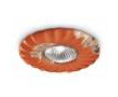 Ferroluce Faretto A Incasso Gu10 Vintage Vintage Arancio C480vio