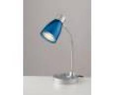 Fan Europe Lighting Lampada Da Lettura Arkimede Blu 1xe14 13,5x36cm