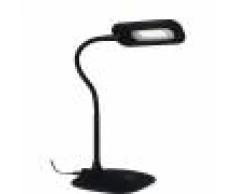 Fan Europe Lighting Lampada Da Lettura Led Darwin Nera 4,8w 450lm 4000k Dimmerabile 16x16x53,5cm