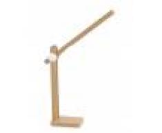 Fan Europe Lighting Lampada Da Lettura Led Hume Legno 4,5w 360lm Cct+dimmerabile 46x17,5x11,5cm