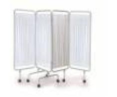 Moretti Paravento in alluminio anodizzato - 4 ante standard