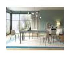 Caesaroo Tavolo 121x81 cm allungabile colore Cemento Cemento