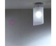 Selene Illuminazione Papiro Plafoniera In Cristallo Curvato D.15 Design Moderno