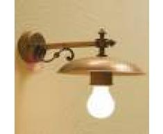 Febo Light Drea Applique Rustico Piatto D.20 Lampada Da Esterno Giardino