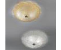 Antealuce Giada Lampada Da Soffitto In Cristallo Graniglia D.50 Cm.