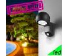 Perenz Srl Opty Applique A Parete Moderna A Led Integrato Con Sensore Per Illuminazione Esterno Ip54 - Offerta Pochi Pezzi