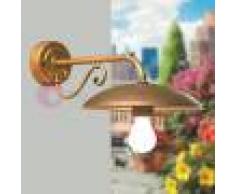 Febo Light Drea Applique Rustico Piatto D.26 Lampada Da Esterno Giardino